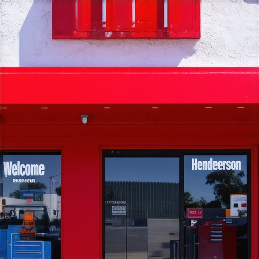 Bright Henderson storefront showcasing local business for Google My Business profile