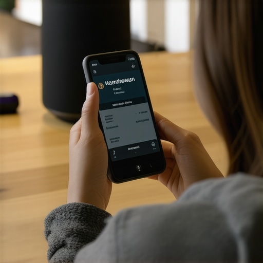 Henderson Local Voice Search User Person using voice search for Henderson Nevada local services