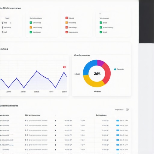 Google Search Console Dashboard Screenshot of Google Search Console with local SEO metrics.