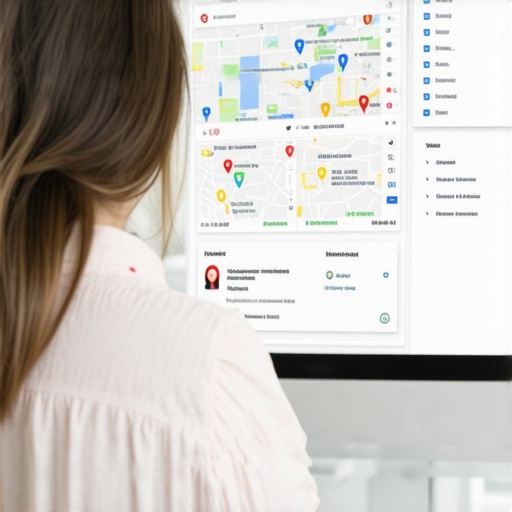 Business owner working on Google My Business profile for Henderson Nevada