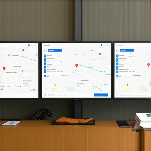 Henderson Business with Map Rankings Business owner analyzing digital map rankings in Henderson.