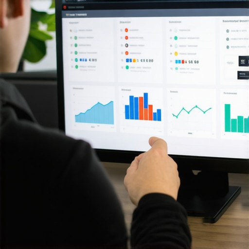 Local SEO Metrics Dashboard Screenshot of SEO tools monitoring Nevada Google Maps rankings.