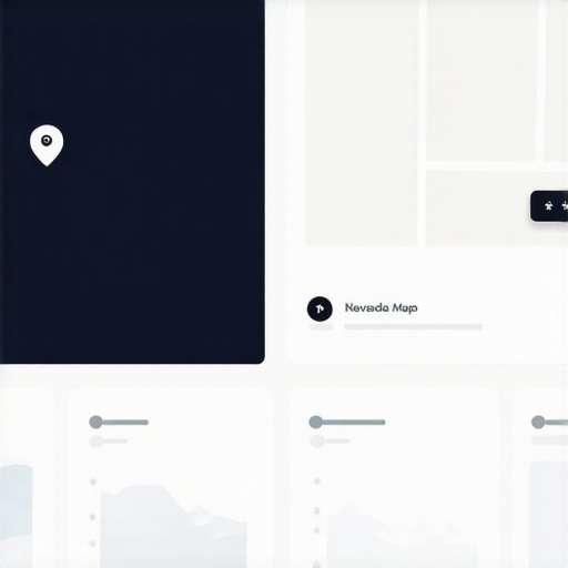 Screenshot of SEO dashboard showing Nevada maps ranking data and analytics.