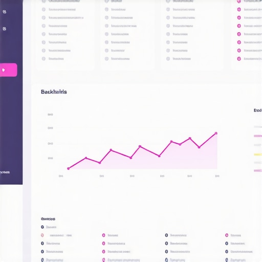 Digital dashboard with analytics and SEO metrics for Henderson local SEO