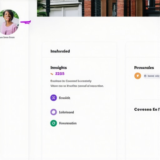 GMB profile dashboard showing optimization steps and insights.